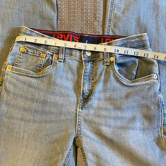 Levi's Light Blue Men's Straight Jeans - Picture 4 of 9